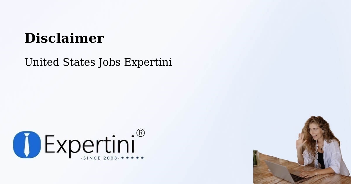 Disclaimer – Watterson Park - United States Jobs Expertini