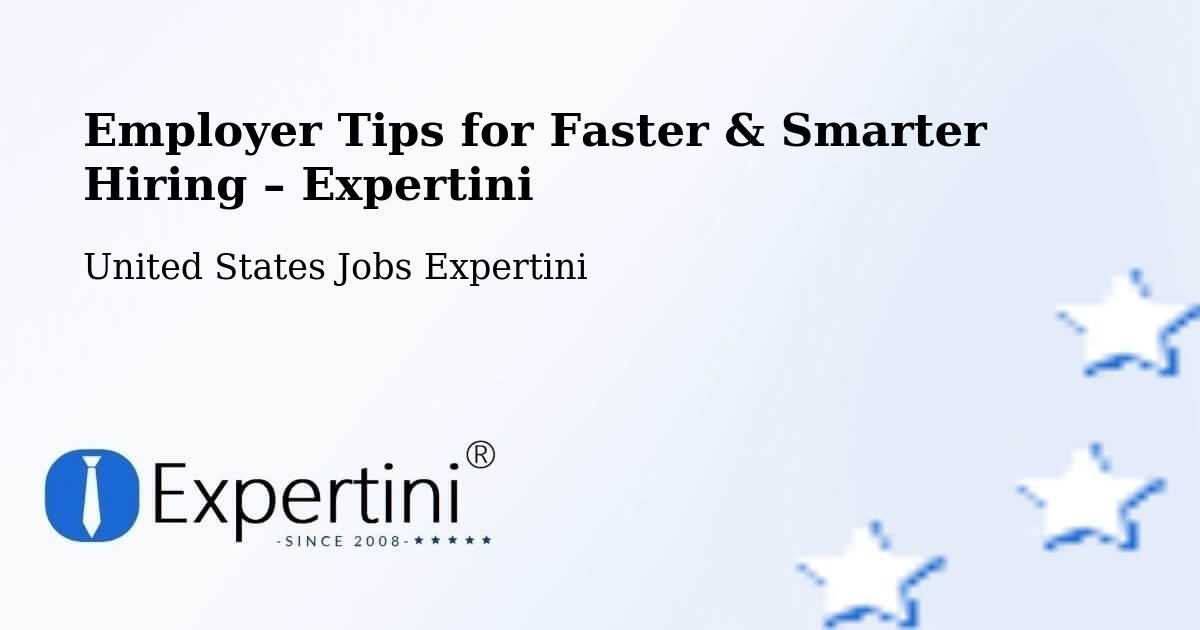 Employer Tips for Hiring & Recruitment – Watterson Park - Watterson Park, United States Jobs Expertini